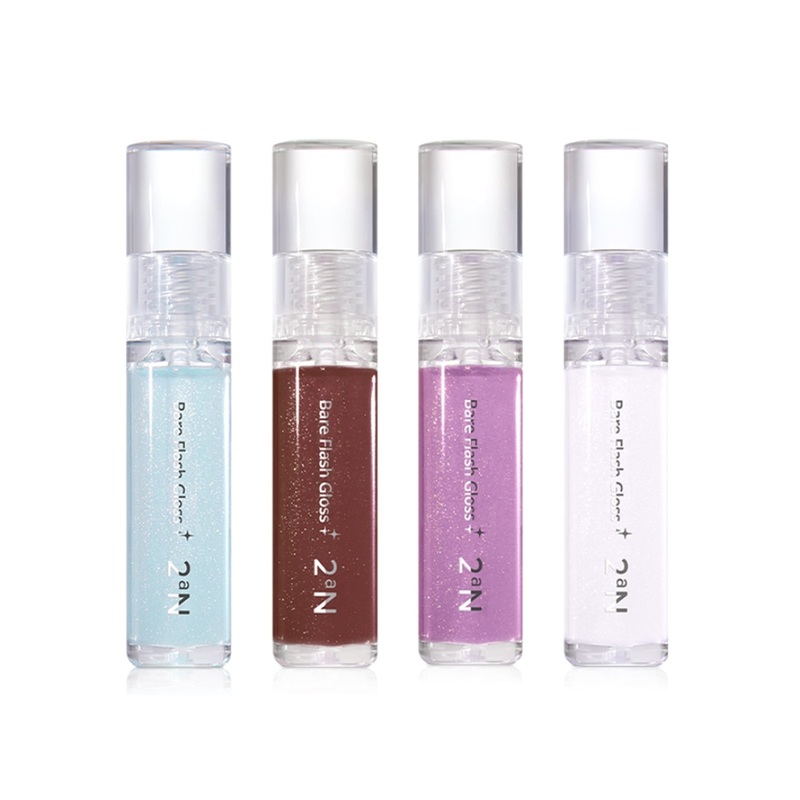 2aN Bare Flash Gloss 5g 4 colors BL01 Sparkle Shower