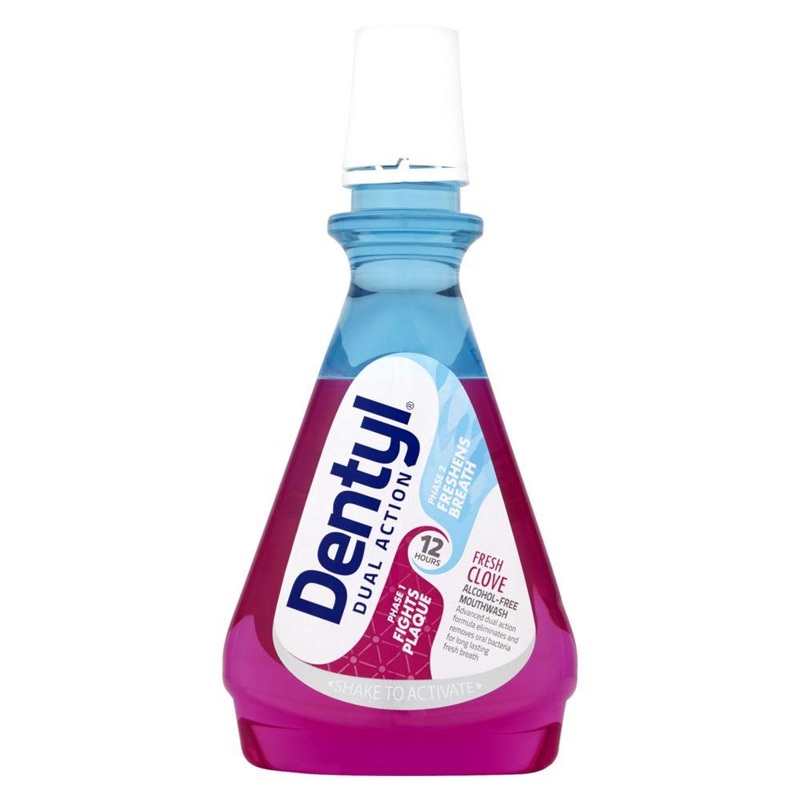 Dual Action Fresh Clove Mouthwash 500Ml