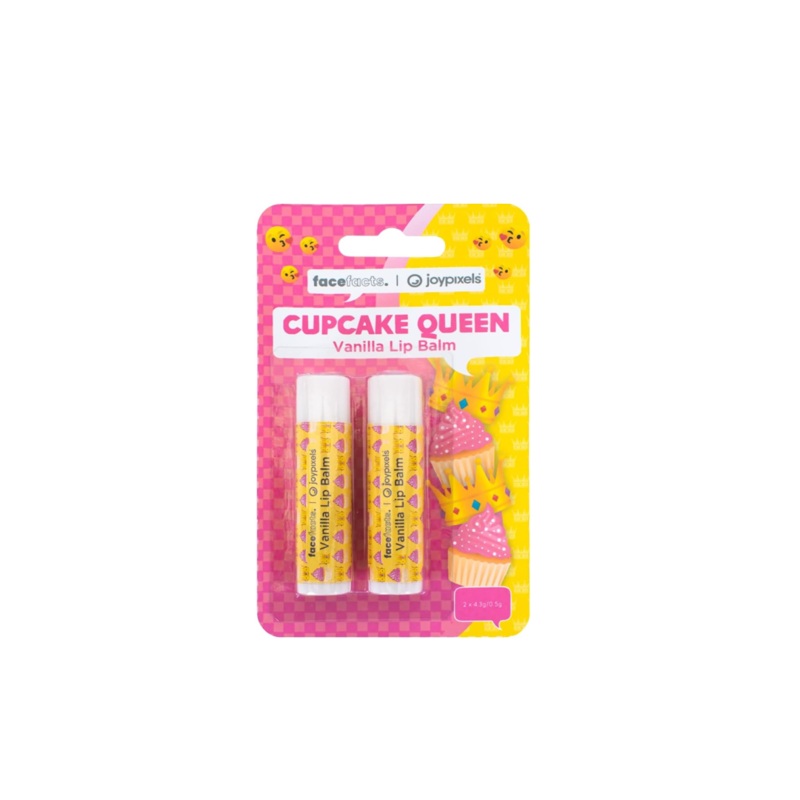 Face Facts Cupcake Queen Vanilla Scented Lip Balm