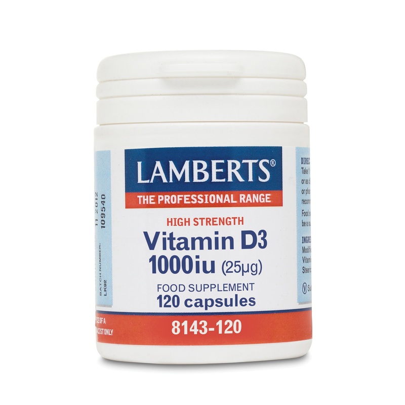 Vitamin D3 1000iu 120 capsules