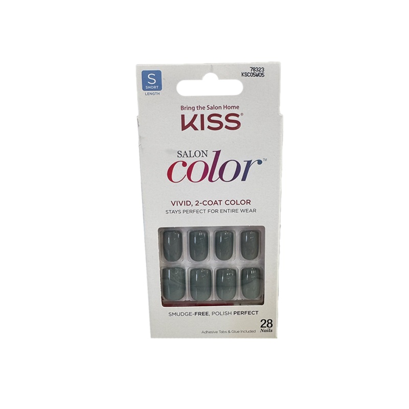 Kiss Salon Color 28 Short Nails 78323