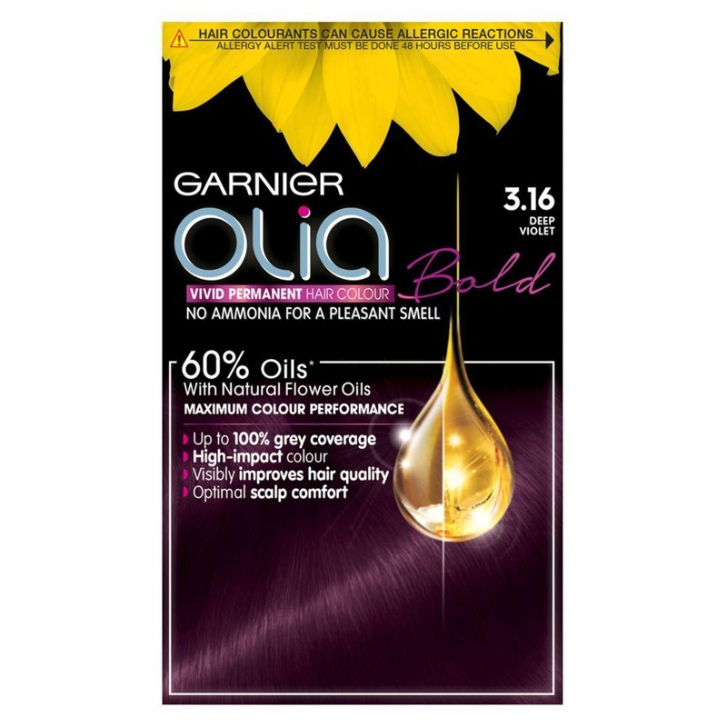 Olia Bold 3.16 Deep Violet No Ammonia Permanent Hair Dye