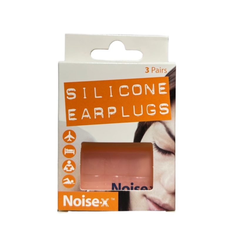 Silicone Earplugs 3 pairs