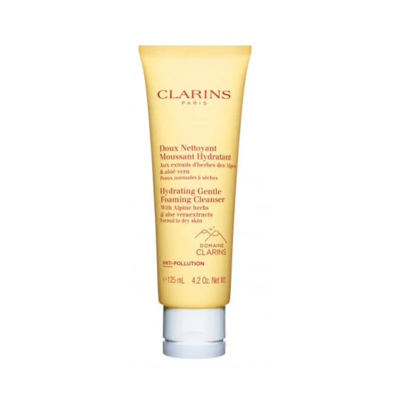 Clarins Hydrating Gentle Foaming Cleanser 125ml Normal To Dry Skin