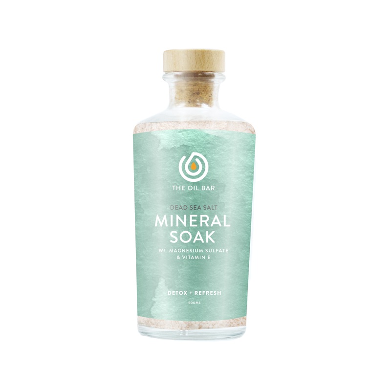 Mango Swirl Dead Sea Salt Mineral Soak