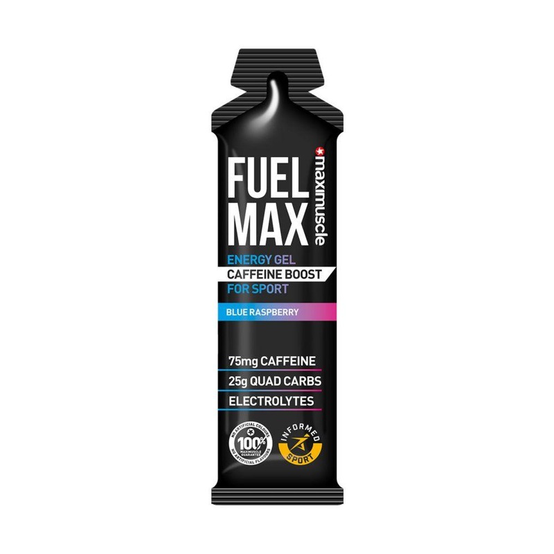 Fuel Max Caffeine Gel Blue Raspberry – 70G