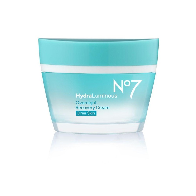 No7 HydraLuminous Overnight Recovery Cream Drier Skin