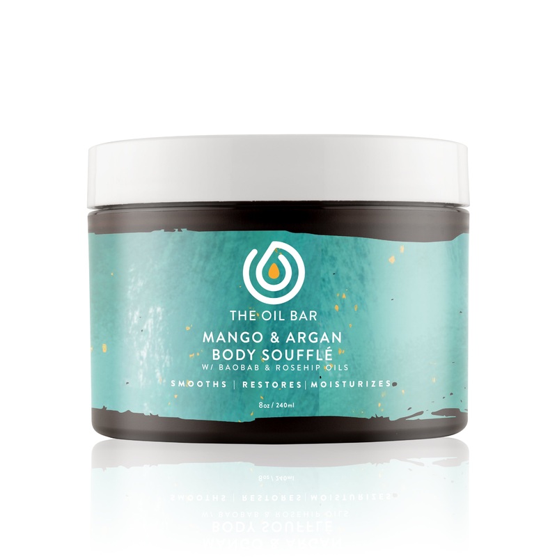 Tea Tree Essential Oil Aromatherapy Mango & Argan Body Souffl