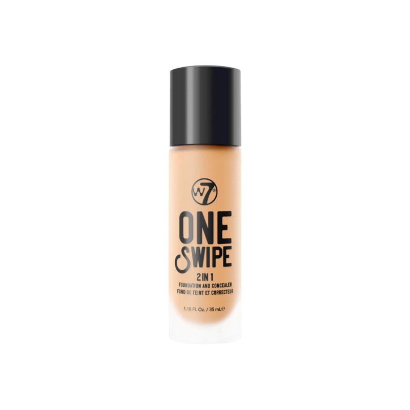 W7 One Swipe 2-In-1 Foundation & Concealer Early Tan