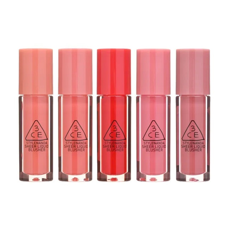 3CE Sheer Liquid Blusher 3g Cozy Peach