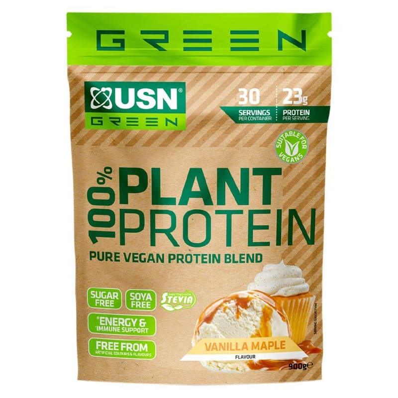 100% Vegan Plant Protein Powder Vanilla – 900G