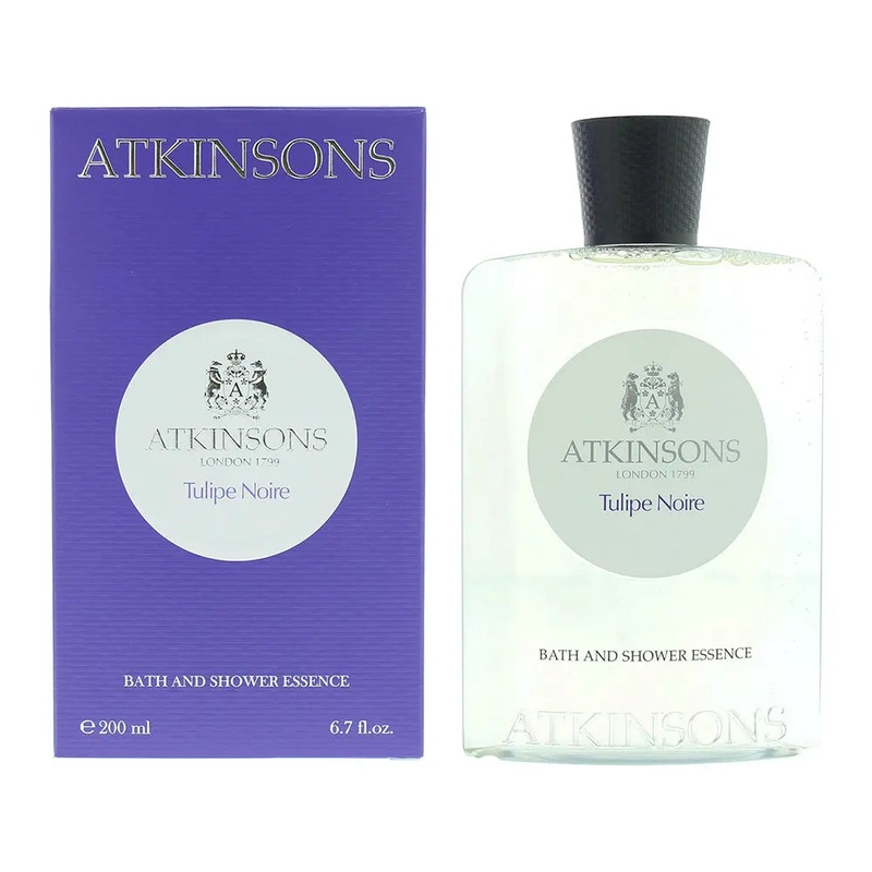 Atkinsons Tulipe Noire Bath and Shower Essence 200ml