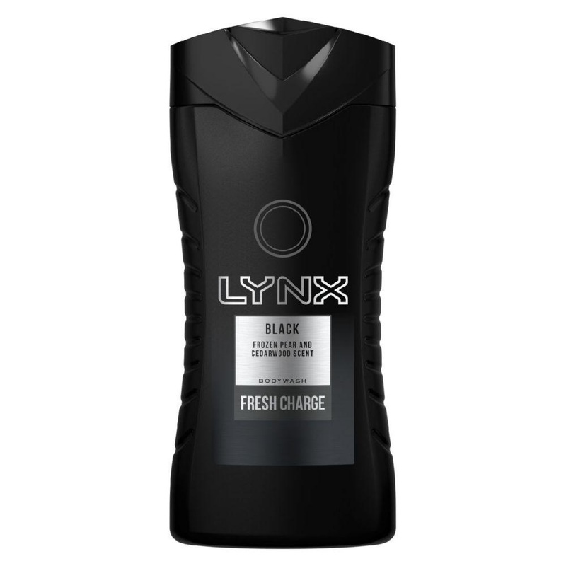 Black Fresh Charge Shower Gel 250 Ml