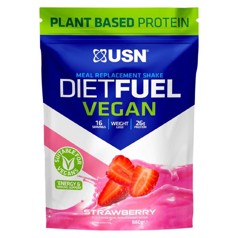 Diet Fuel Ultralean Vegan Meal Replacement Strawberry – 880G