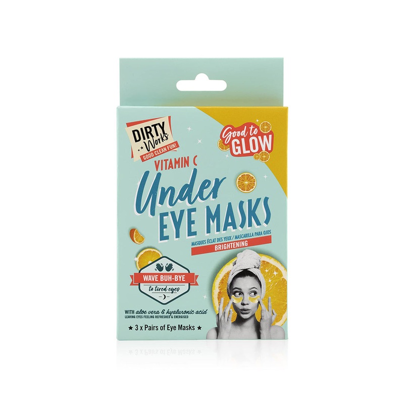 Dirty Works Vitamin C Under Eye Masks 3 Pairs