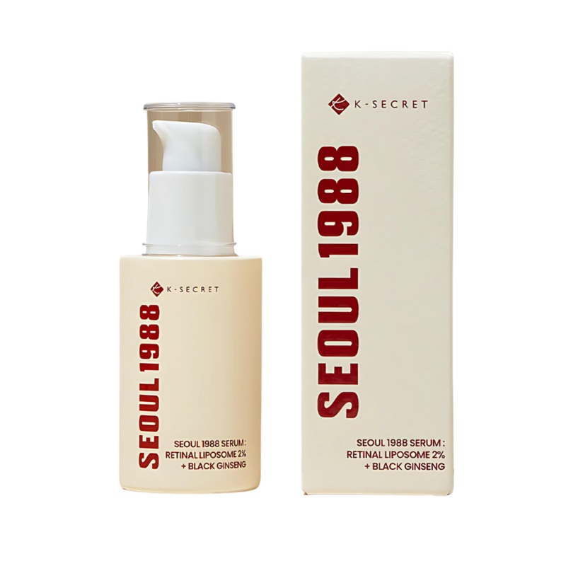 K-SECRET SEOUL 1988 Serum Retinal Liposome 2% + Black Ginseng 30ml
