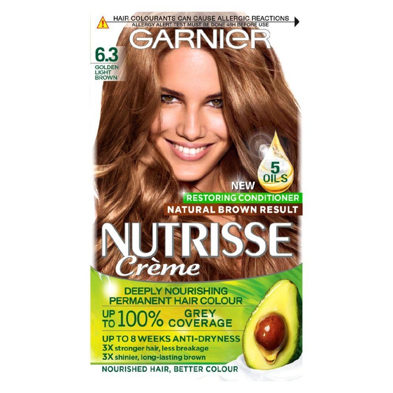 Nutrisse 6.3 Golden Light Brown Permanent Hair Dye