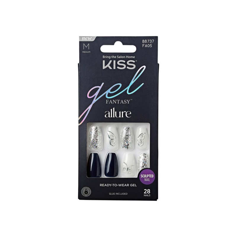 Kiss Gel Allure 28 Medium Nails 88737