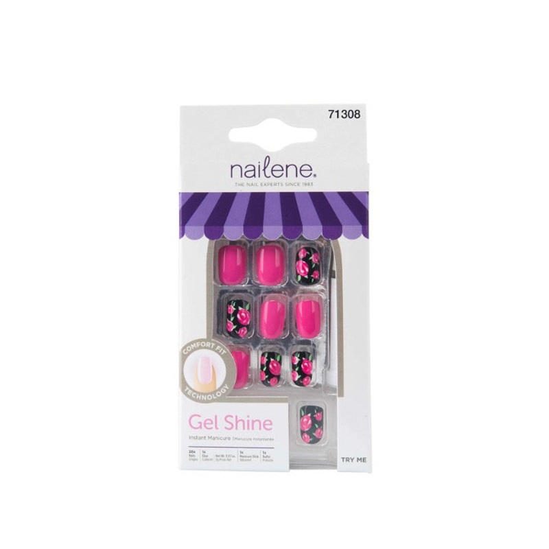 Nailene Gel Shine False Nails 71308