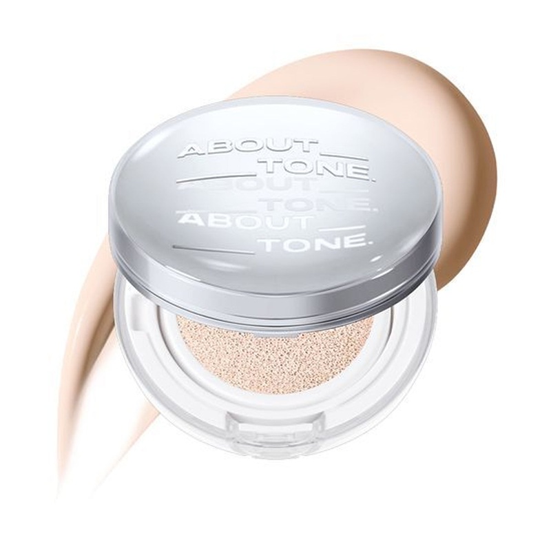 ABOUT_TONE Skin Layer Fit Cushion SPF30 PA++ 5 Colors 19 Fair