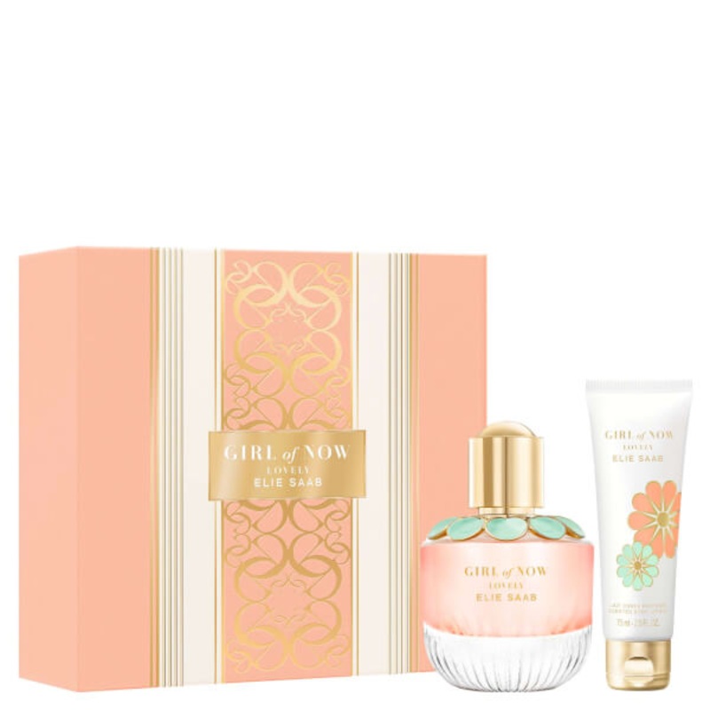 Elie Saab Girl of Now Lovely Eau de Parfum Spray 50ml Gift Set 50ml