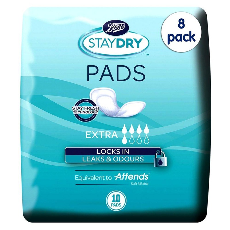 Extra Pads For Light To Moderate Incontinence 8 Pack Bundle  80 Liners