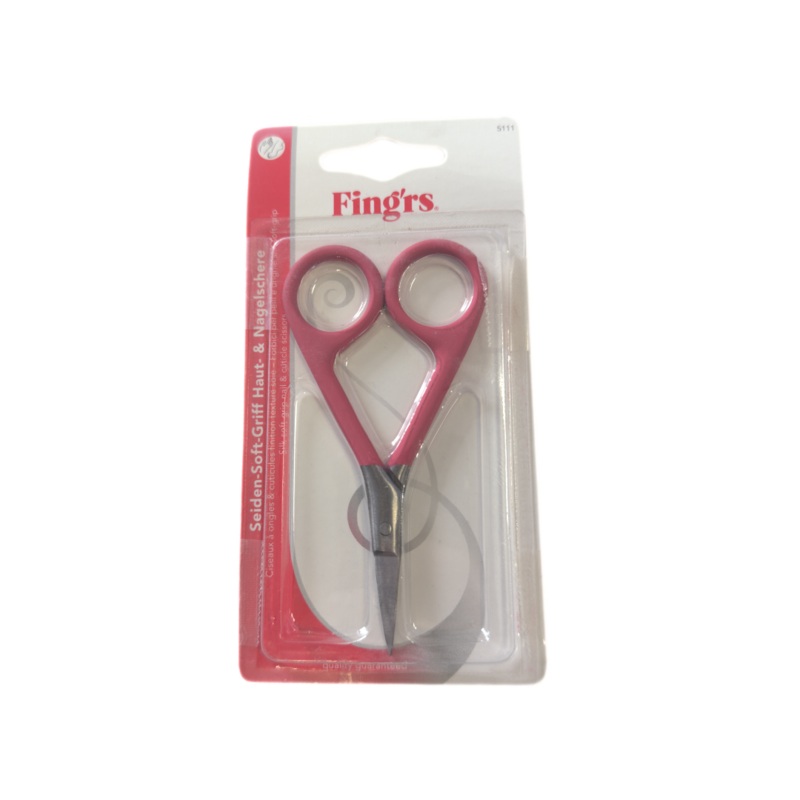 Fingrs Soft Grip Nail & Cuticle Scissors