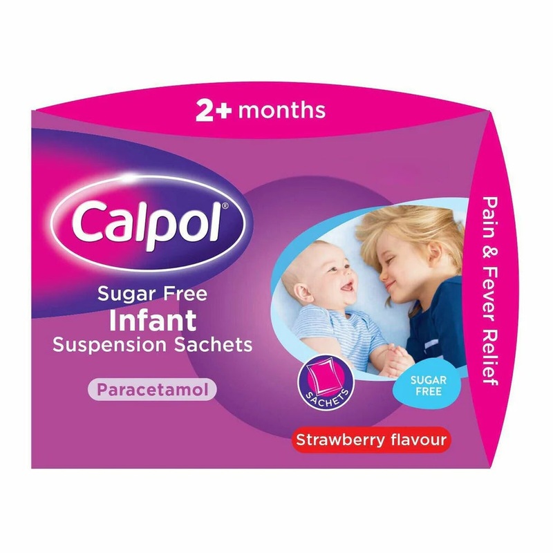 Sugar Free Infant Strawberry Flavour 12 sachets