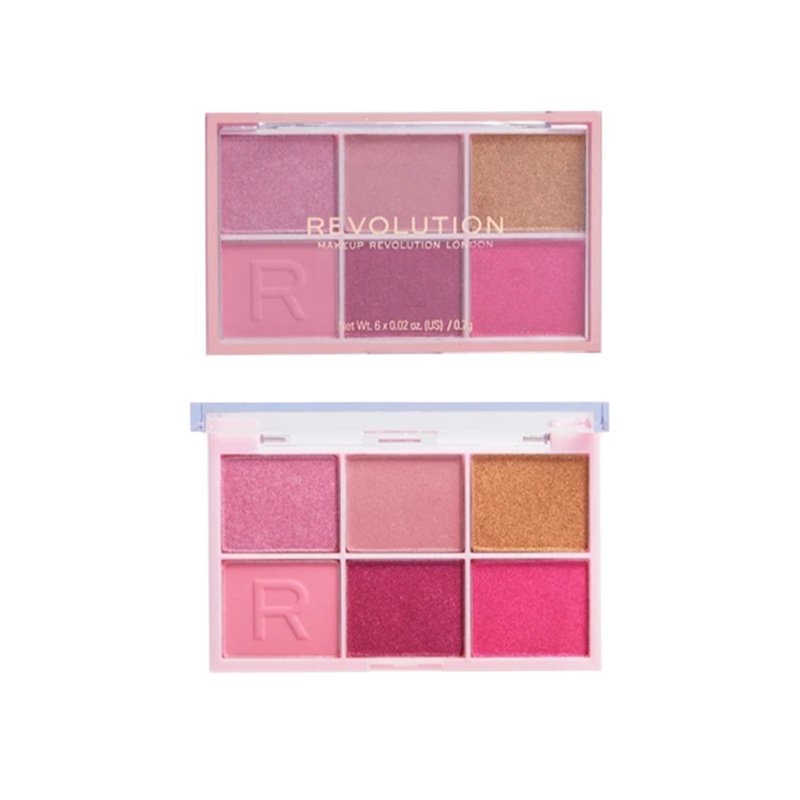 Revolution Mini Colour Reloaded Palette Heartbreaker Pink