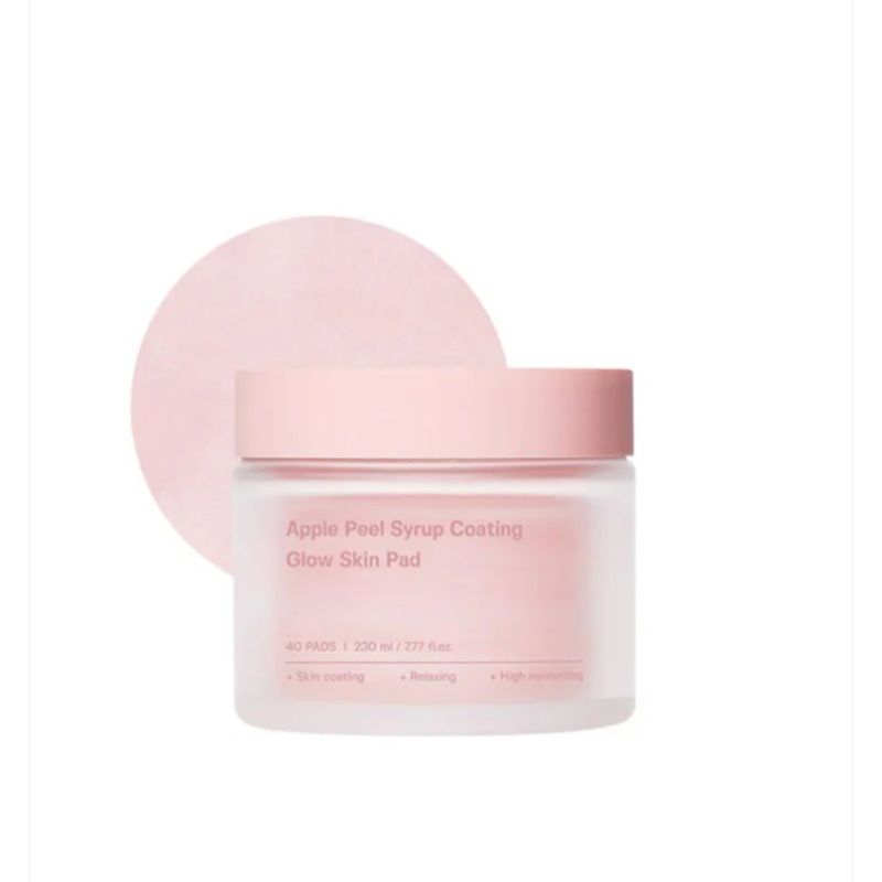 SUNGBOON EDITOR Apple Peel Syrup Coating Glow Skin Pad 230ml (40 Pads)
