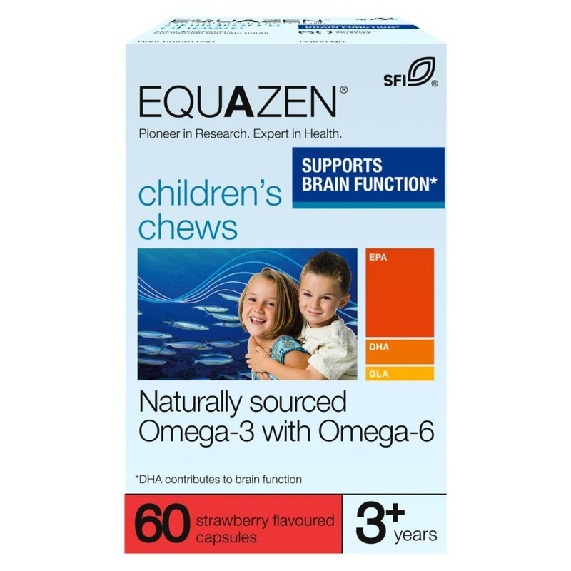 Eye Q Children’S Chews 60 Strawberry Flavoured Capsules