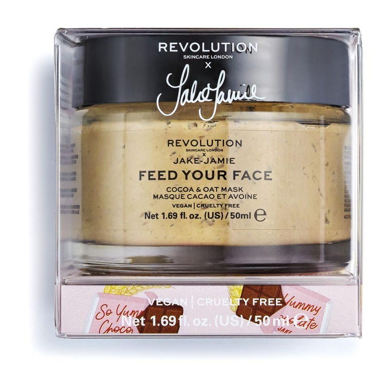 Revolution Skincare x Jake  Jamie Cocoa & Oat Moisturising Face Mask 50g