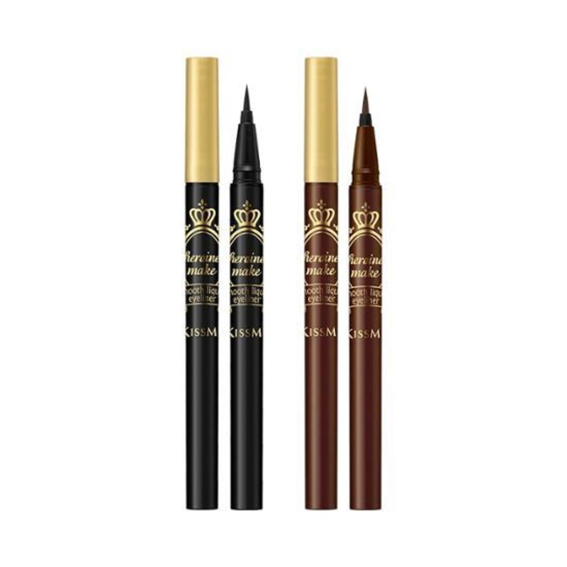 Kiss Me Heroine Make Smooth Liquid Eyeliner P 01 Deep Black