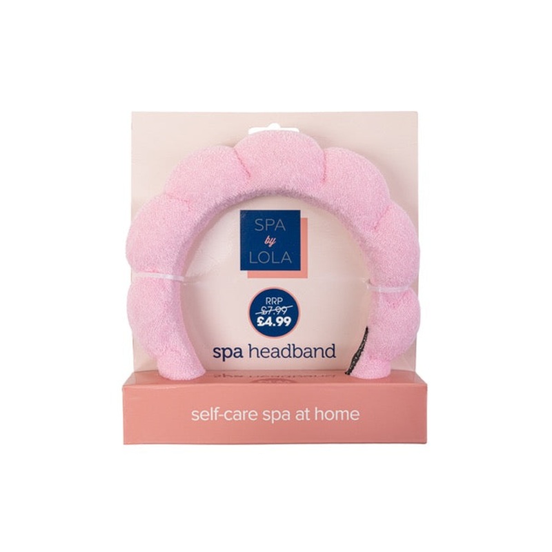 Spa By Lola Marshmallow Headband BEAU308