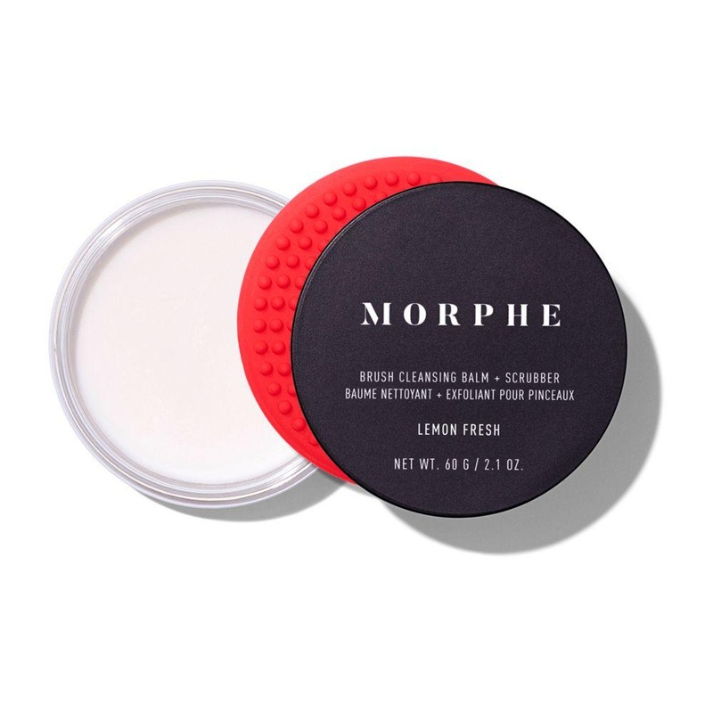 Brush Cleansing Balm & Scrubber – Lemon Fresh