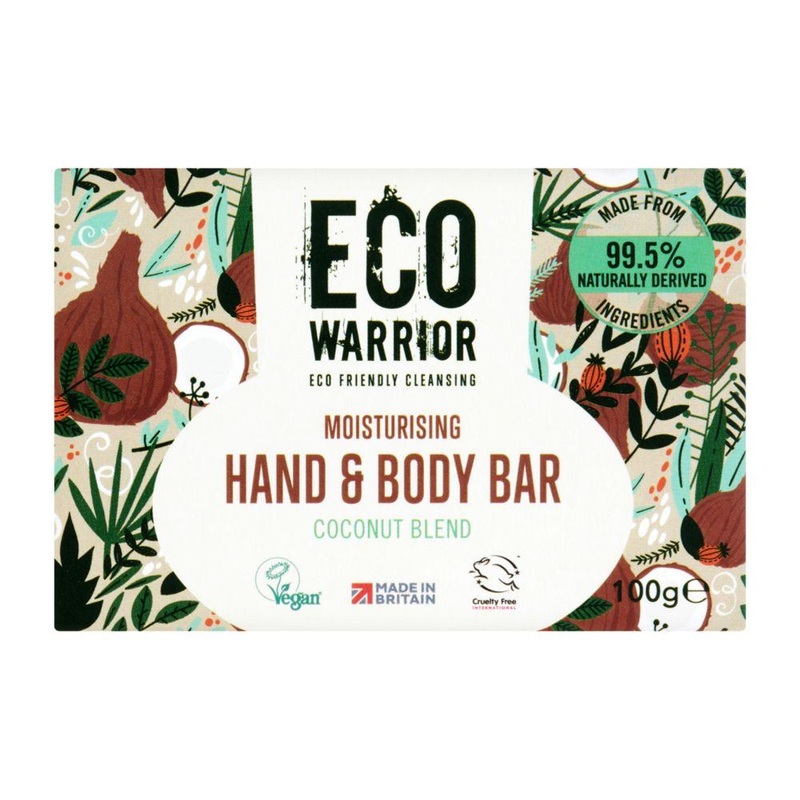 Moisturising Hand & Body Bar – Coconut Blend 100G