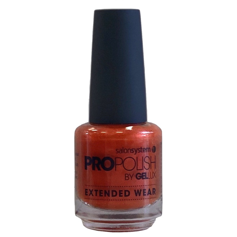 Salon System Pro Polish Nail Polish Precious Amber