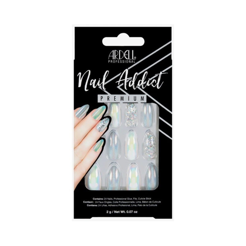 Ardell Nail Addict Premium Nails Holographic Glitter