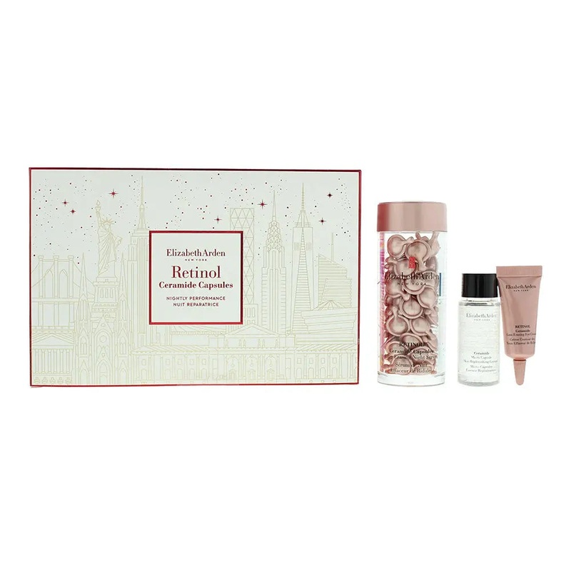Elizabeth Arden Retinol 3 Piece Gift Set: Retinol Ceramide Capsules 60pcs – Reti