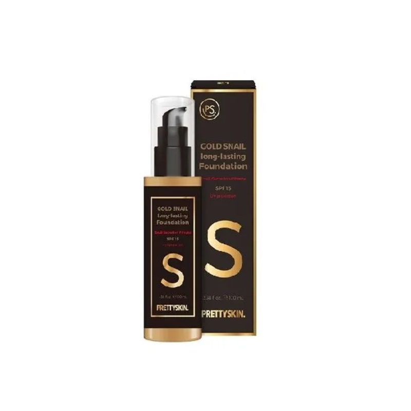 Pretty skin Gold Snail Long-Lasting Foundation 100ml – 2 Colors 100ml #21