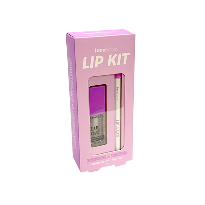 Face Facts Lip Kit Grape Restore & Defend