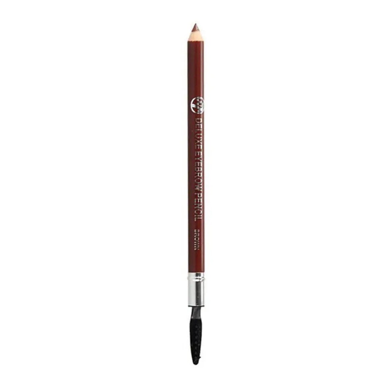 W7 Cosmetics Deluxe Eyebrow Pencil with Brush 1.5g – Brown