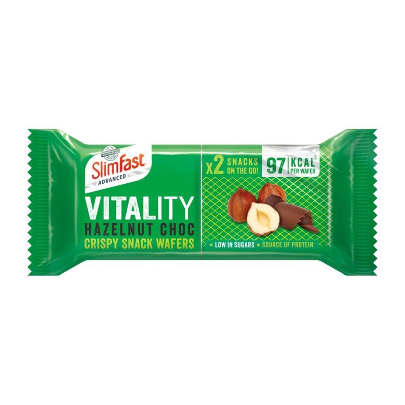 Advanced Vitality Crispy Snack Wafer Hazelnut Chocolate – 39G