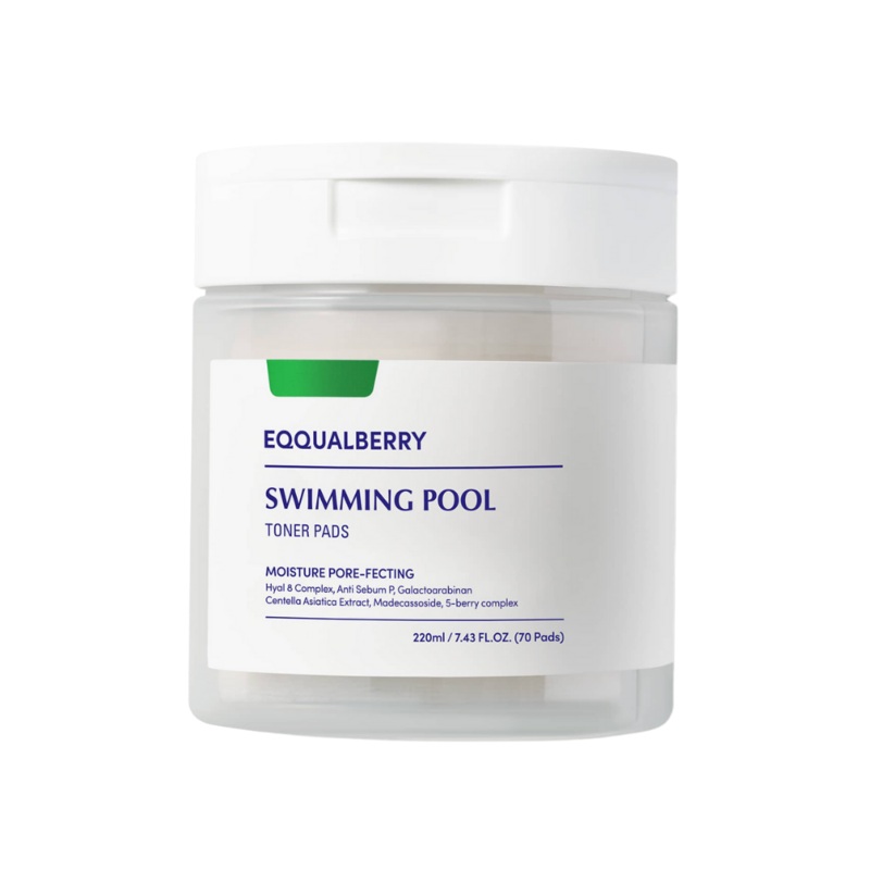 EQQUALBERRY Swimming Pool Toner Pads 220ml (70 Pads)