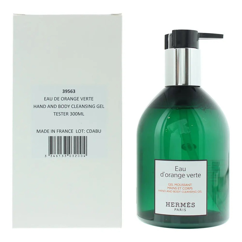 Herms Eau De Orange Verte Tester Hand And Body Cleansing Gel 300ml