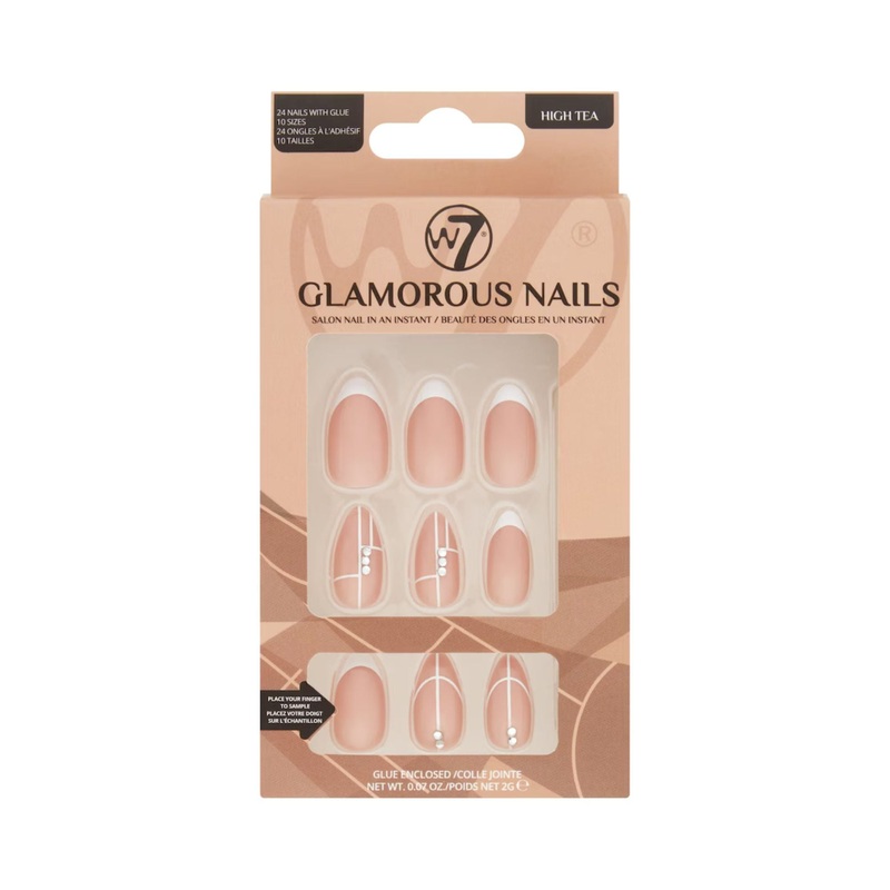 W7 Glamorous Nails High Tea