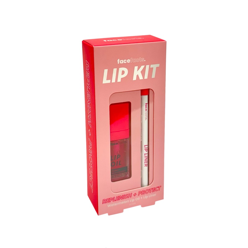 Face Facts Lip Kit Watermelon Replenish & Protect