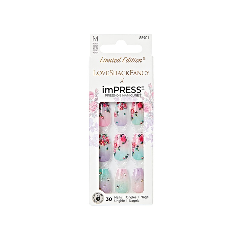 Kiss Impress Limited Edition 30 Medium Nails 88901 Lilac Crush