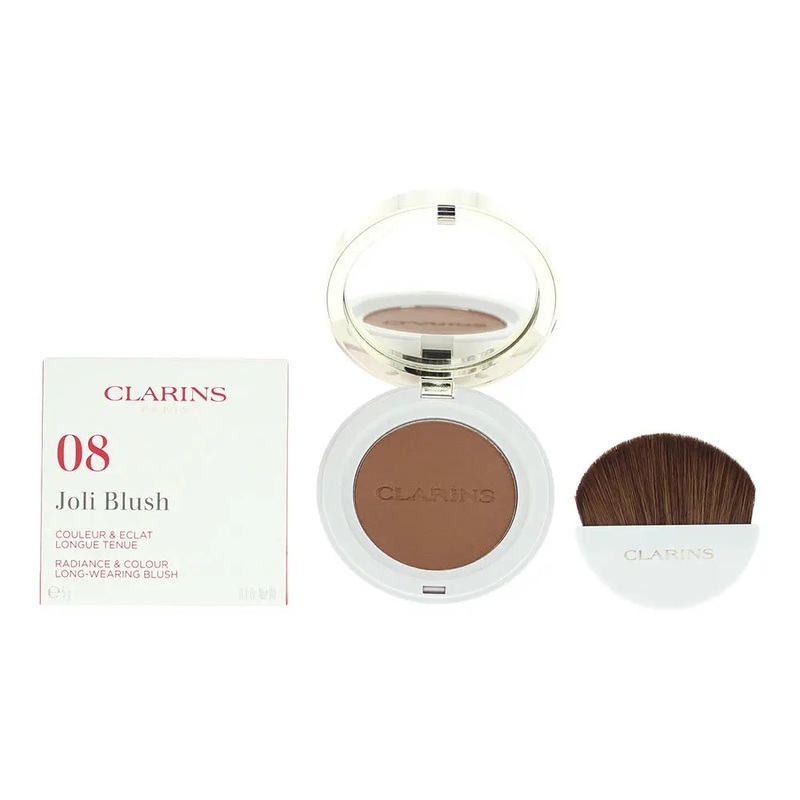 Clarins Joli Blush Radiance  Colour 08 Cheeky Mocha Blush 5g
