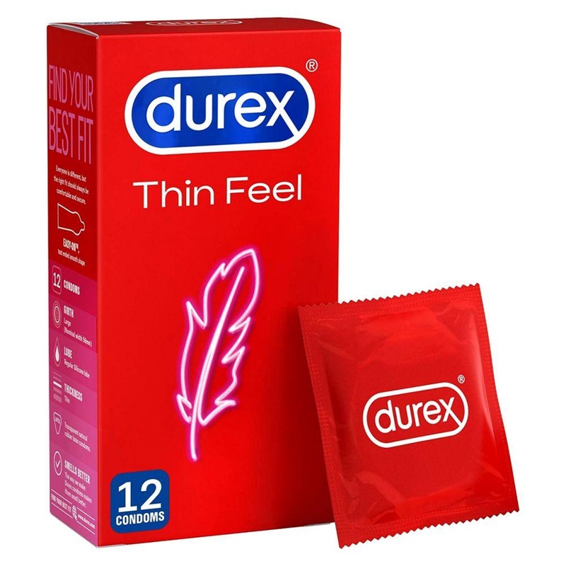 Thin Feel Condoms – 12 Pack